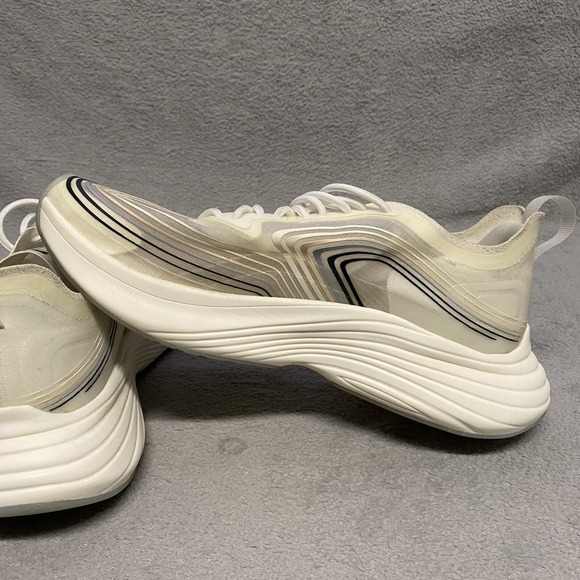 APL Streamline Womens 9 Ivory Clear Black Cushion Running Sneaker Shoe Comfort - Picture 7 of 11